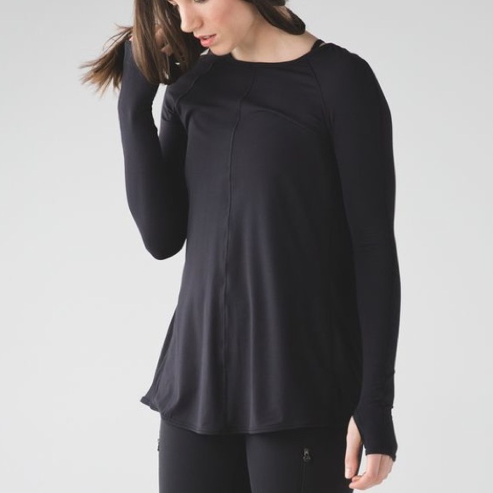 RARE! Lululemon Making Moves Long Sleeve - Black - Picture 5 of 12